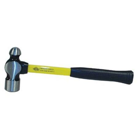 NUPLA M16 16Oz Machinist'S Ball Pein Hammer 545-21-016